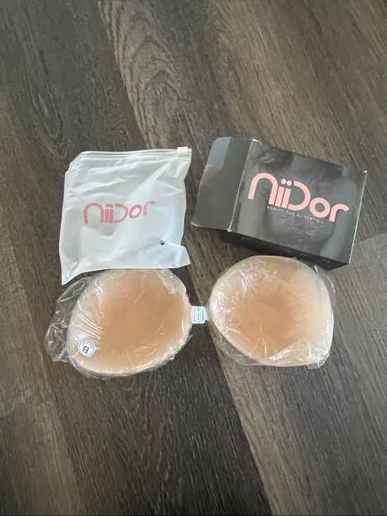 Other - (13) New Niidor Nude Adhesive Silicone Bra Cups